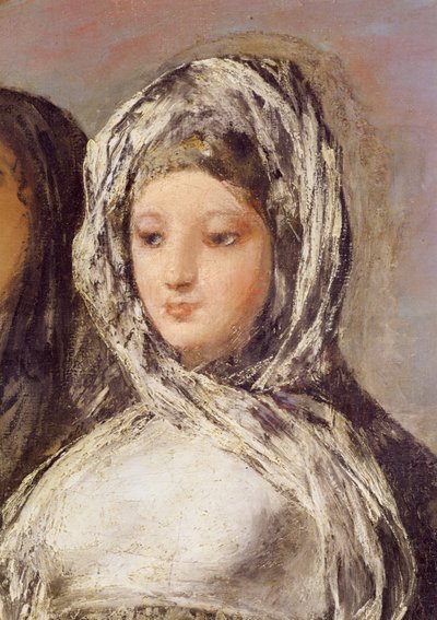 The Letter or The Young Girls (detail) by Francisco de Goya
